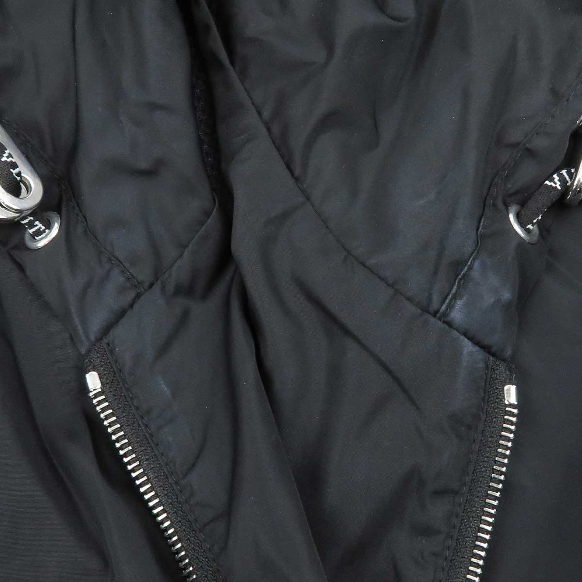 Valentino Nylon Jacket Black UV3CI3556FN