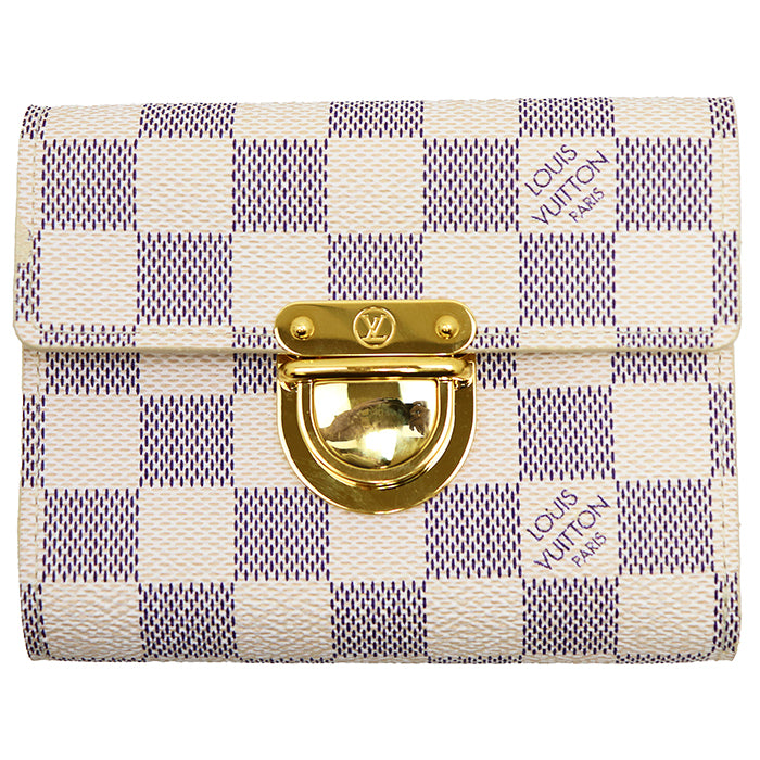 Louis Vuitton Portefeuille Koala Damier Azur Trifold Wallet