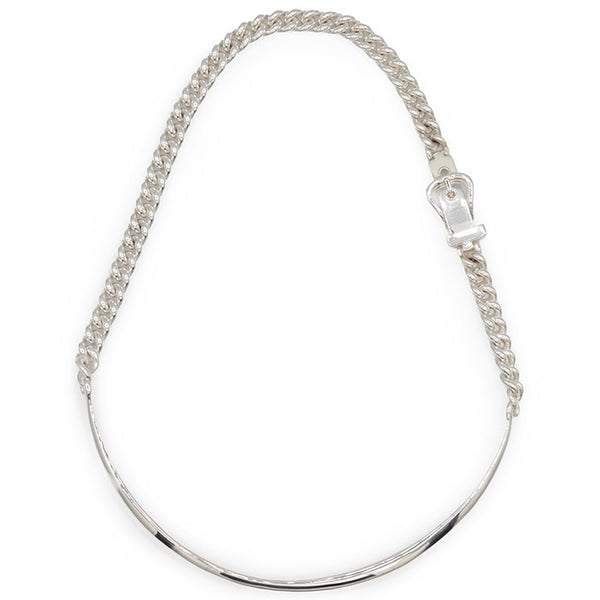 Hermes Boucle Sellier Unflexible PM Ag925 Necklace