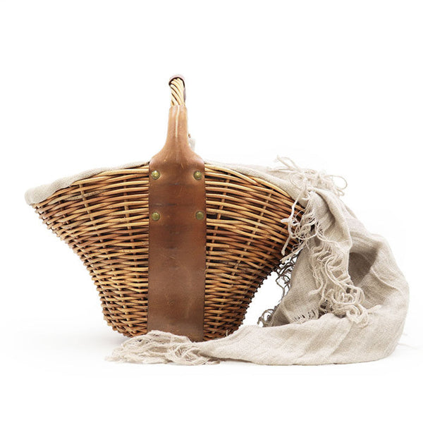 ebagos OH DEER OH NORTH Rattan 2way Handbag