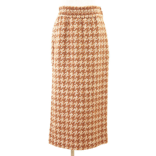 Miu Miu Tweed Wool Skirt