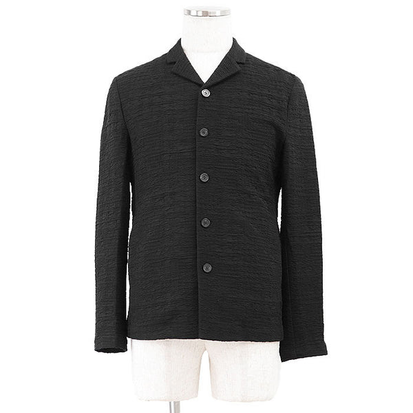 Emporio Armani Wrinkled Stretch Tailored Jacket