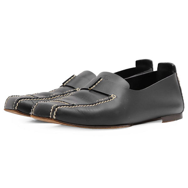CHANEL Leather Loafers