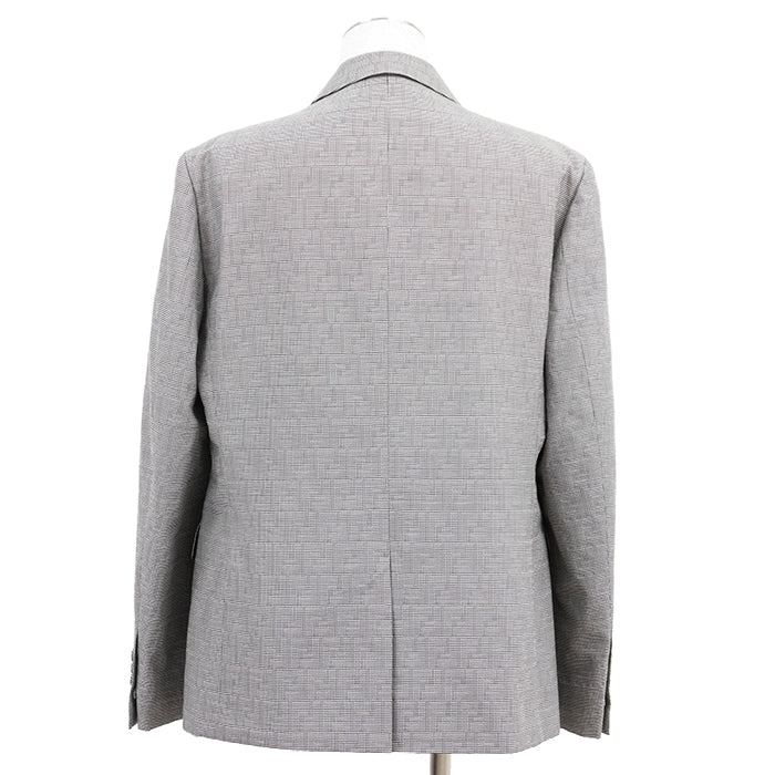 Fendi Wool Blend Tailored Jacket – LuxUness