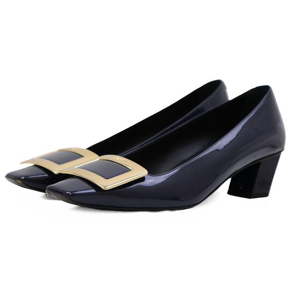 Roger Vivier Belle Vivier Patent Leather Pumps