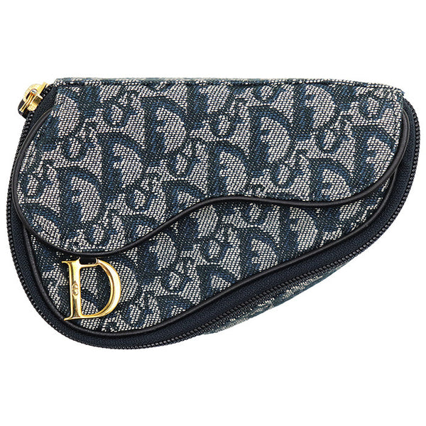 Christian Dior Saddle Oblique Jacquard Pouch