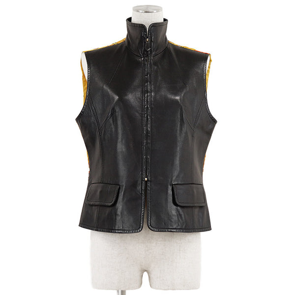 Hermes Concerto Lambskin Silk Vest