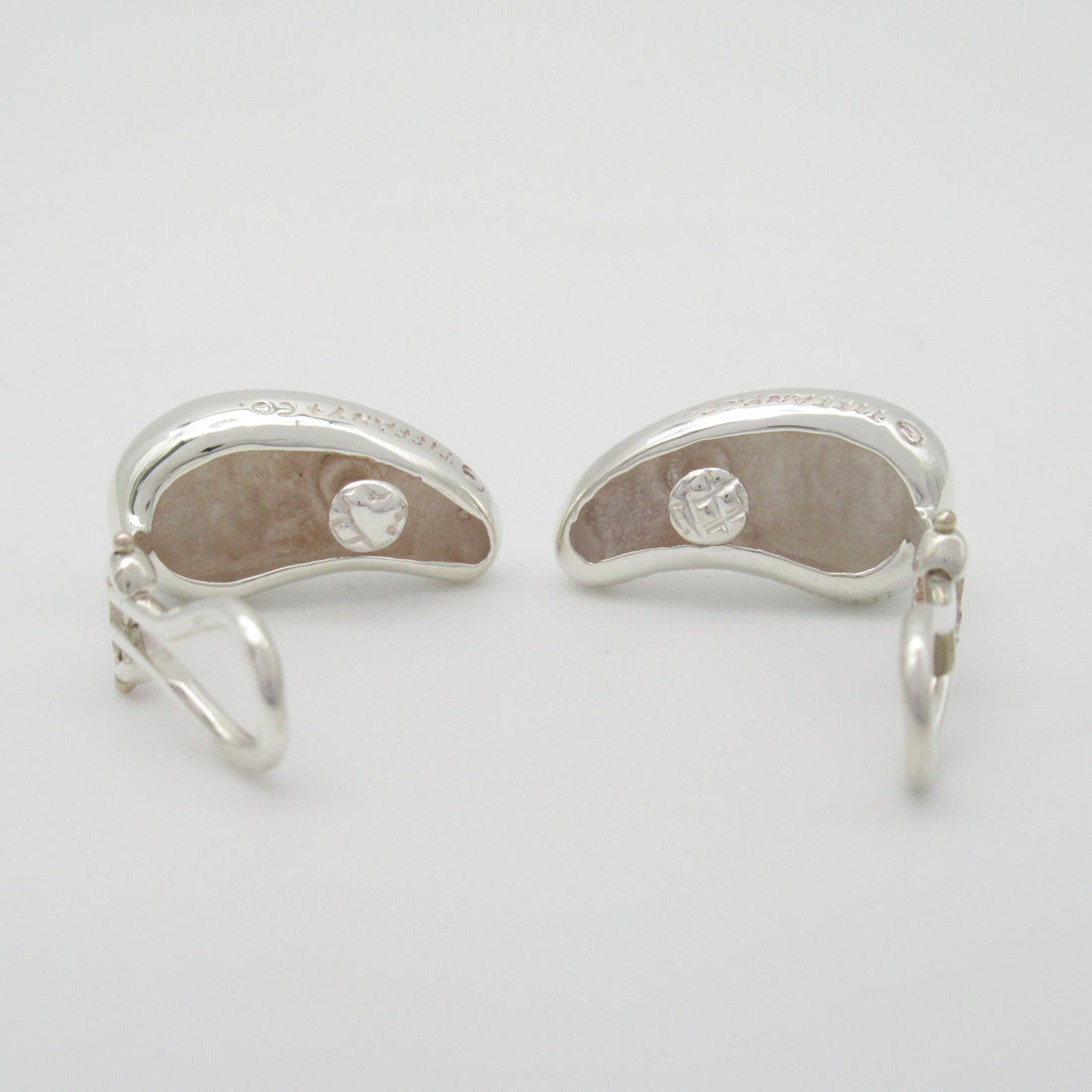 Tiffany & Co Silver 925 Bean Earrings