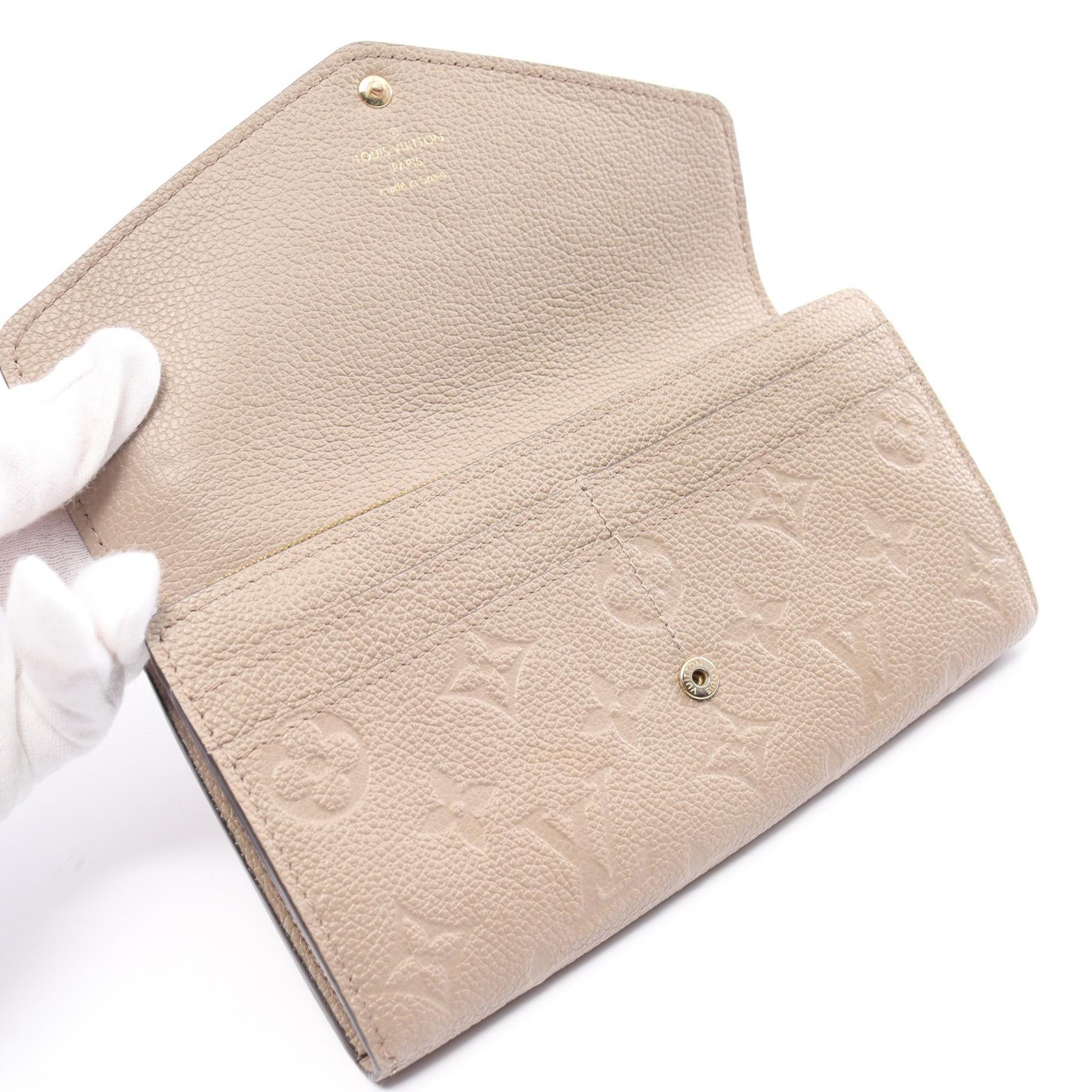 Louis Vuitton Monogram Empreinte Leather Wallet M68708