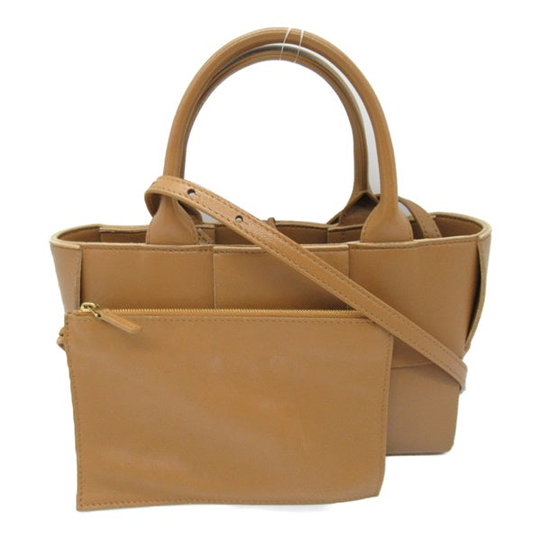 Bottega Veneta Maxi Intrecciato Leather Mini Arco Tote Leather Tote Bag in Very Good Condition