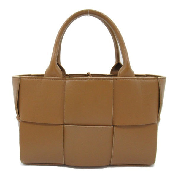 Bottega Veneta Maxi Intrecciato Leather Mini Arco Tote Leather Tote Bag in Very Good Condition