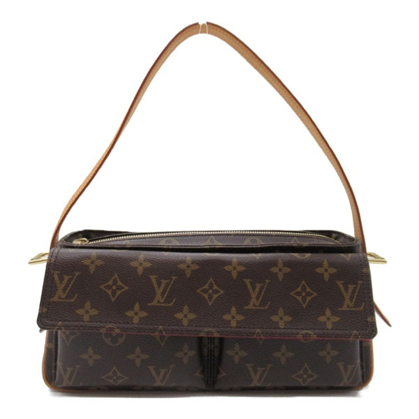 Louis Vuitton Viva Cite MM Canvas Shoulder Bag M51164 in Good condition