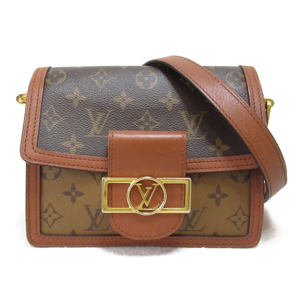 Louis Vuitton Dauphine Mini Canvas Crossbody Bag M44580 in Good condition