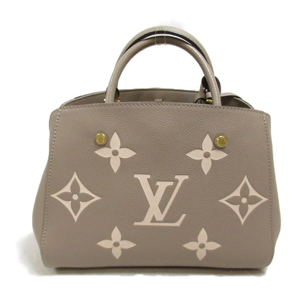 Louis Vuitton Montaigne BB Leather Shoulder Bag M45489 in Good condition