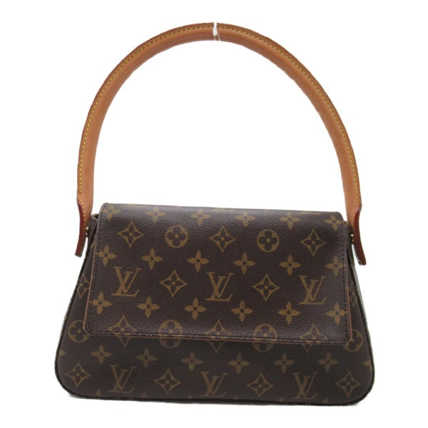 Louis Vuitton Monogram Mini Looping Handbag Canvas M51147 in Good condition