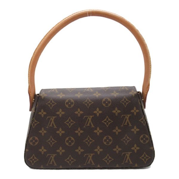 Louis Vuitton Monogram Mini Looping Handbag Canvas M51147 in Good condition