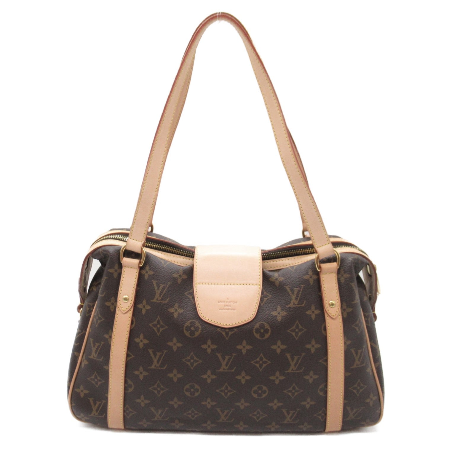 Louis Vuitton Stresa PM Shoulder Bag Monogram Brown