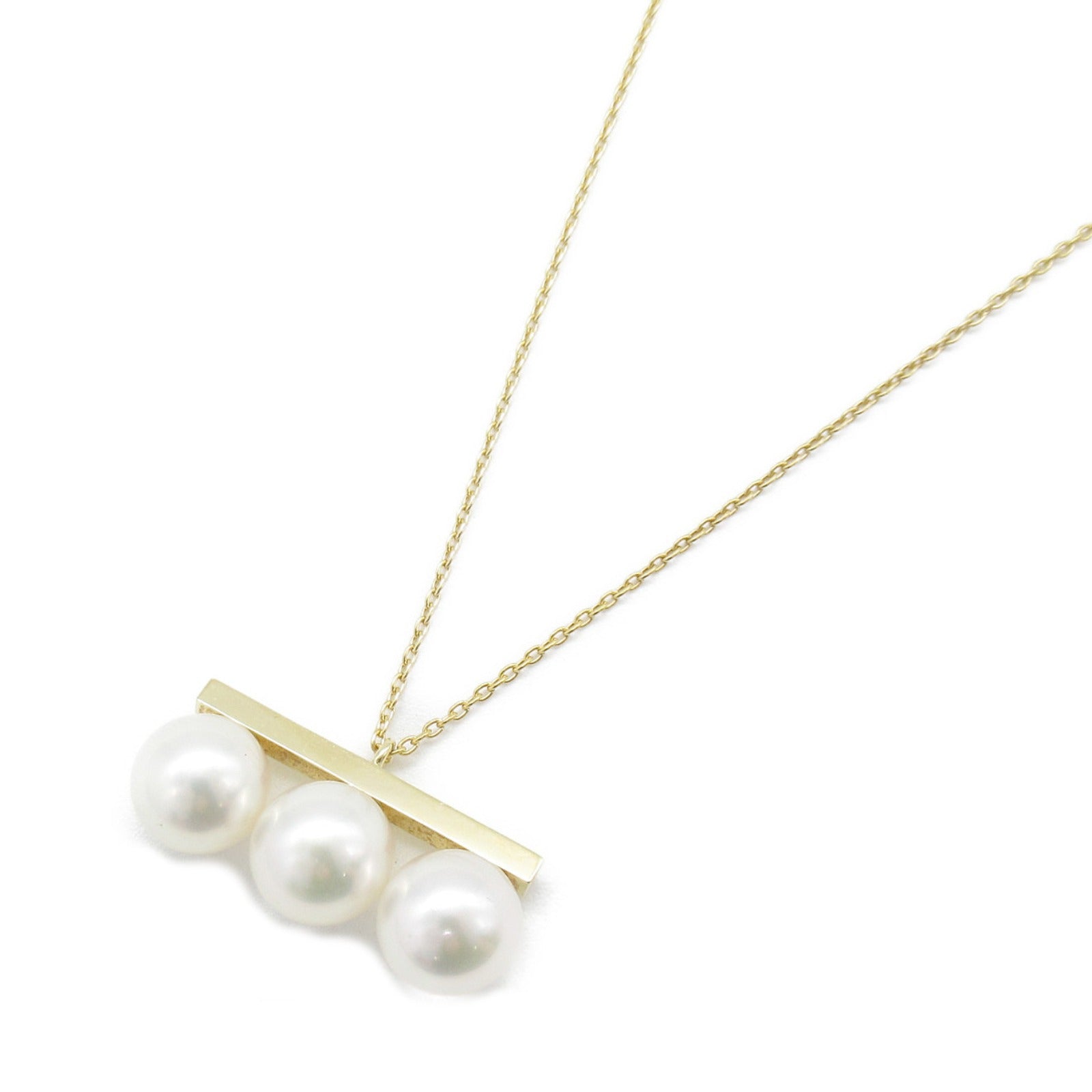 TASAKI Balance Neo Necklace K18 Yellow Gold Pearl