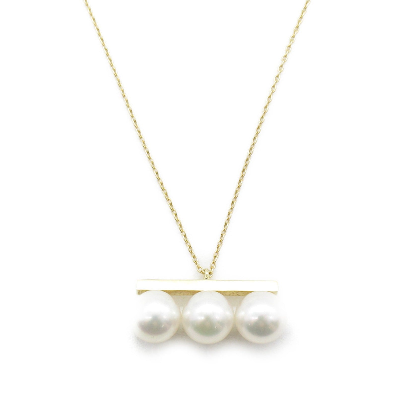 TASAKI Balance Neo Necklace K18 Yellow Gold Pearl