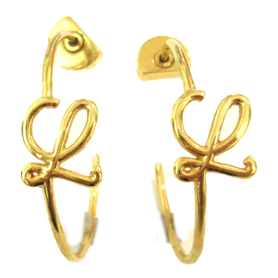 Loewe Gold Plated Earrings Jewelry