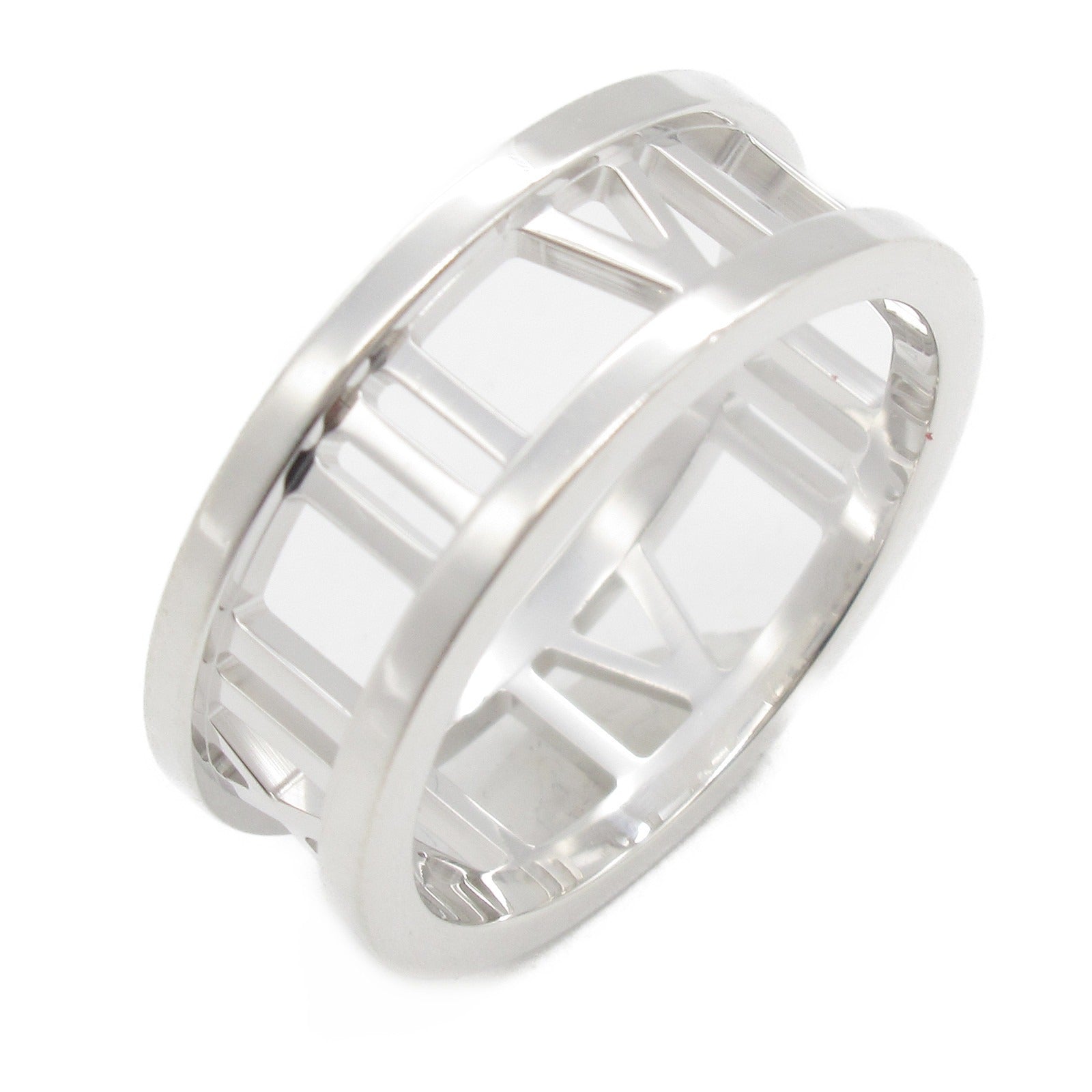 Tiffany & Co Open Atlas Ring K18WG White Gold