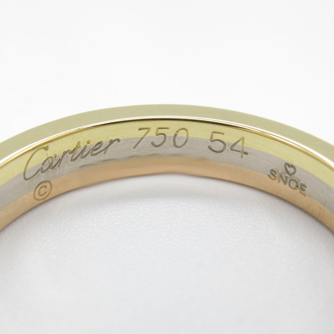 Cartier 18k Gold Louis Vendome Ring Metal Ring in Great Condition