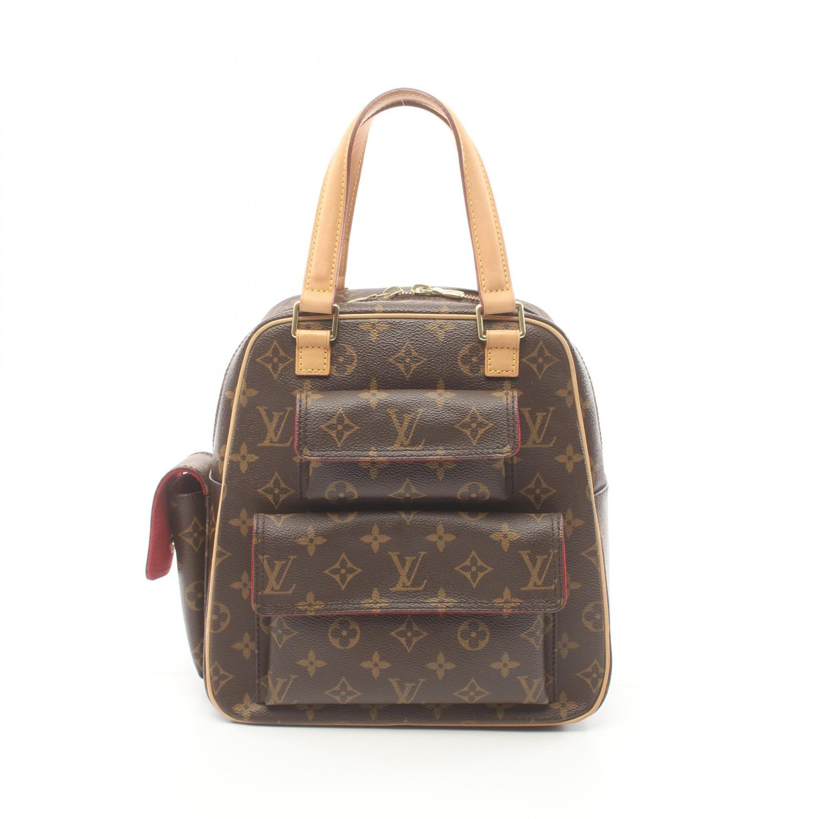 Louis Vuitton Excentri Cite Canvas Handbag M51161 in Very Good Condition