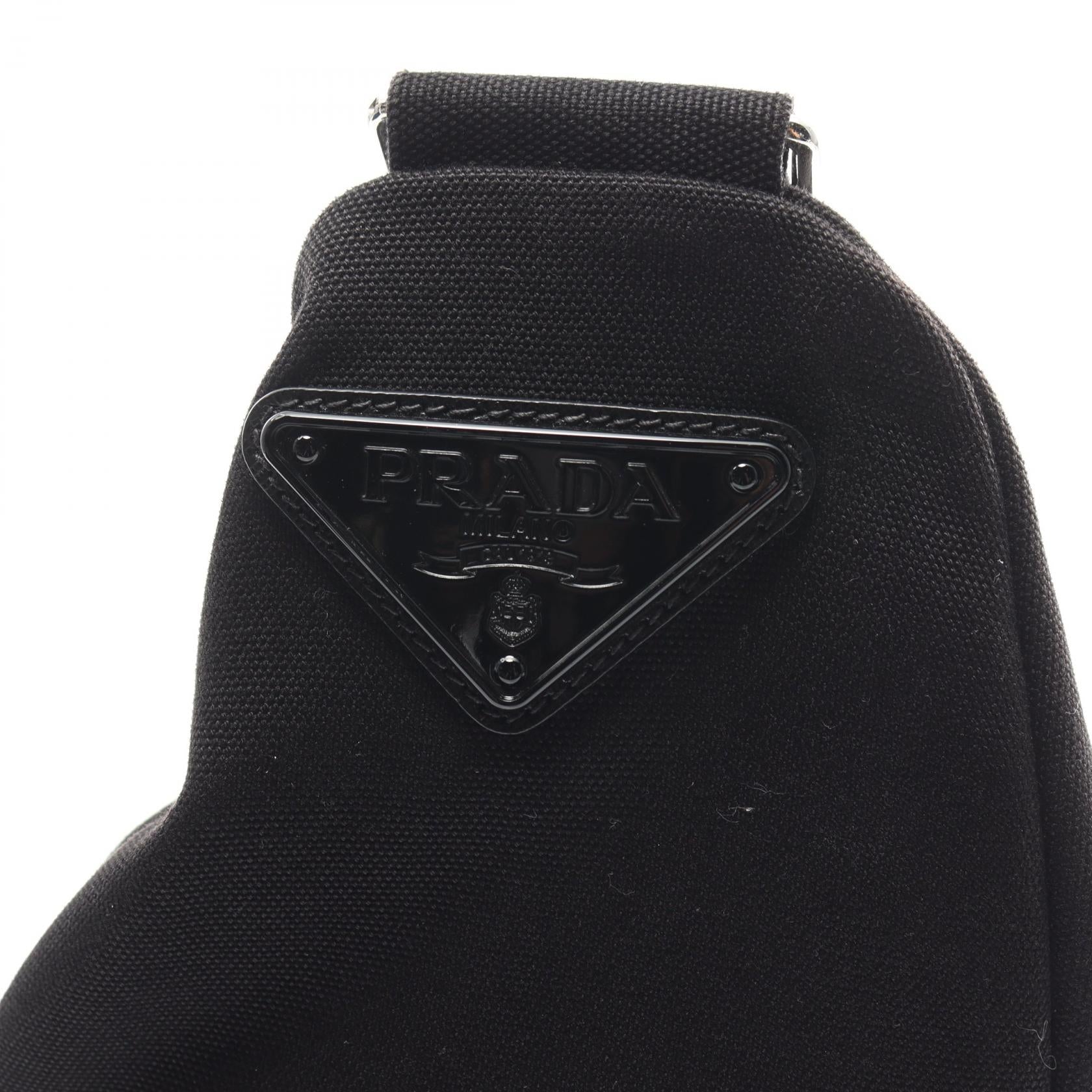 Prada Canvas Shoulder Bag 2VY007