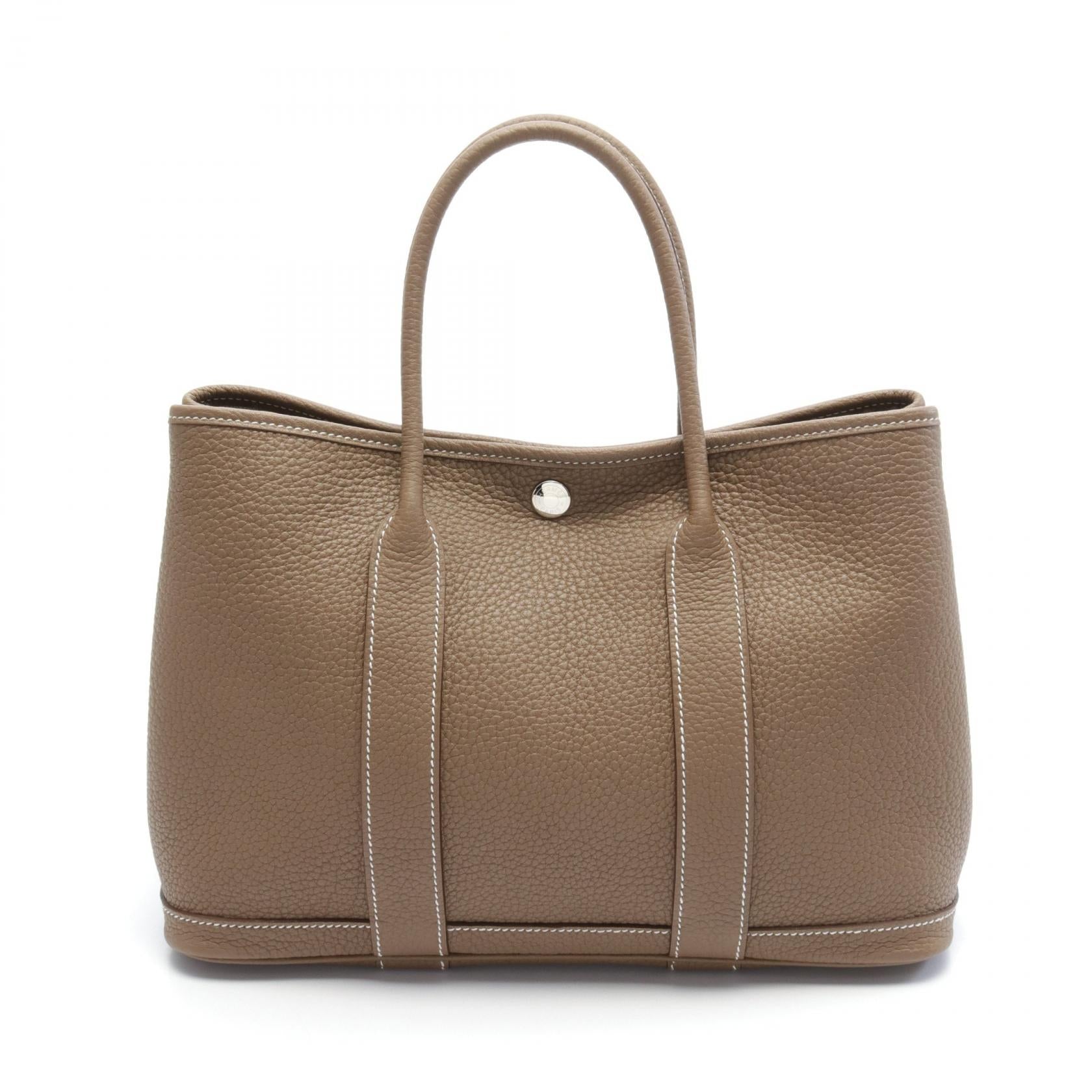 Hermes Garden Party TPM Tote Bag Brown