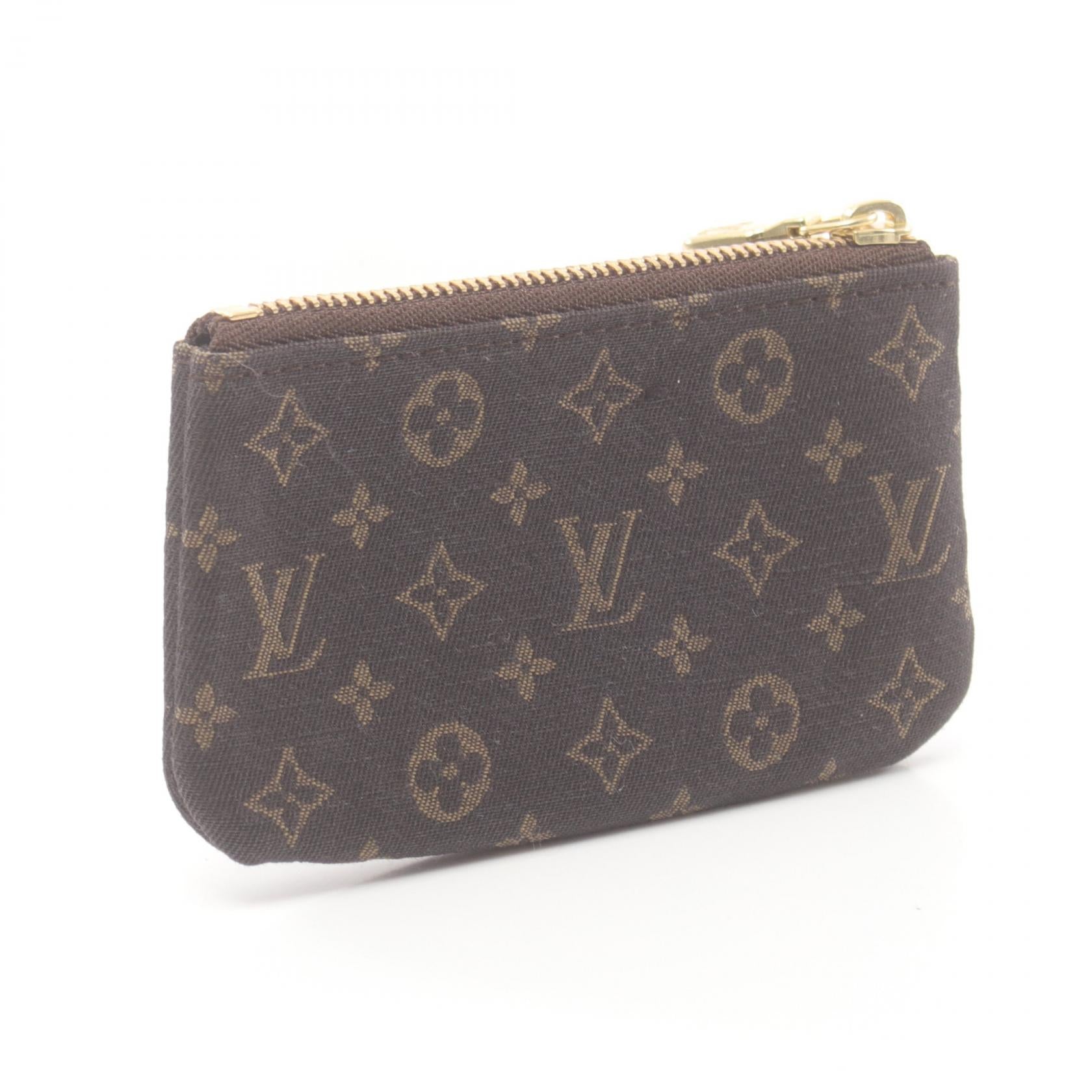 Louis Vuitton Key Pouch Canvas Coin Case M95230 in Great Condition