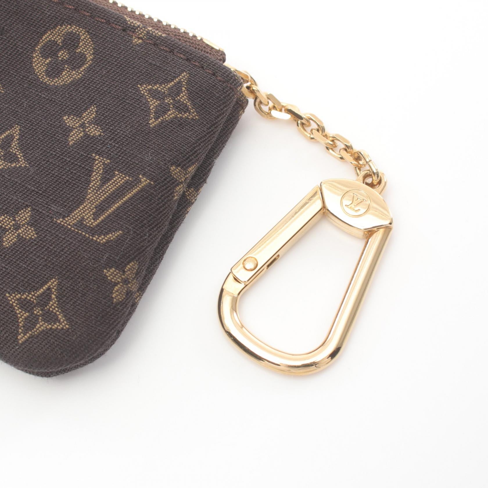 Louis Vuitton Key Pouch Canvas Coin Case M95230 in Great Condition