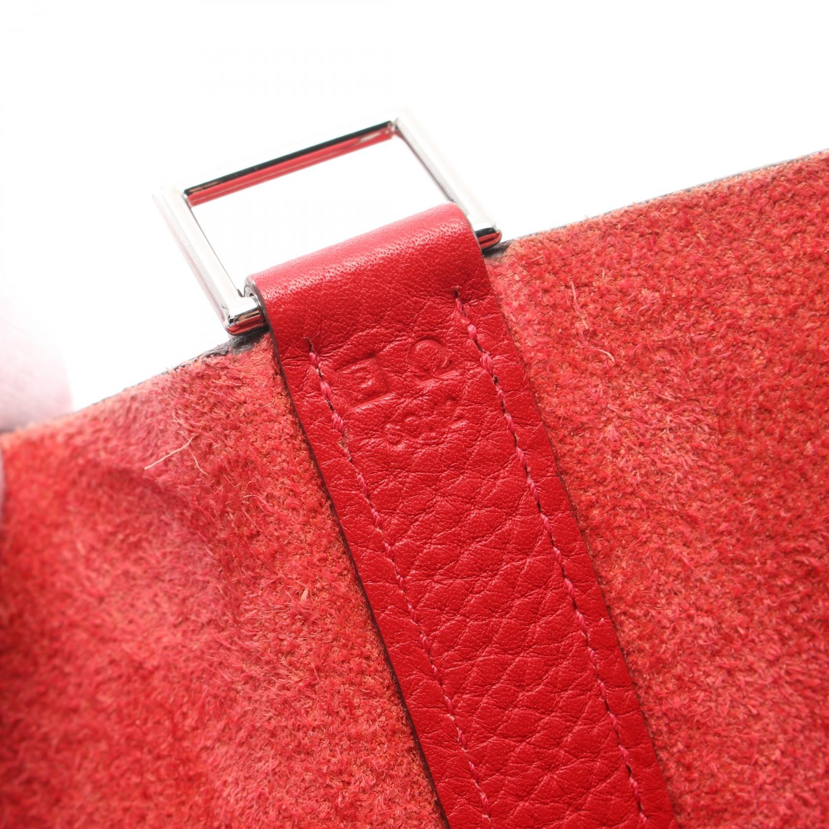 Hermes Picotin Lock GM Handbag Red