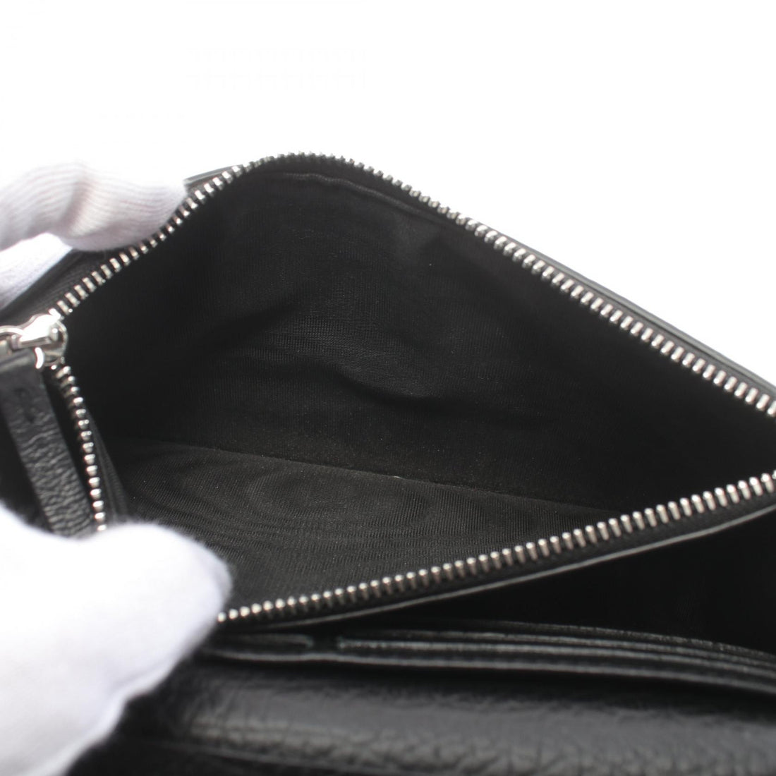 Maison Margiela Leather Shoulder Bag Black