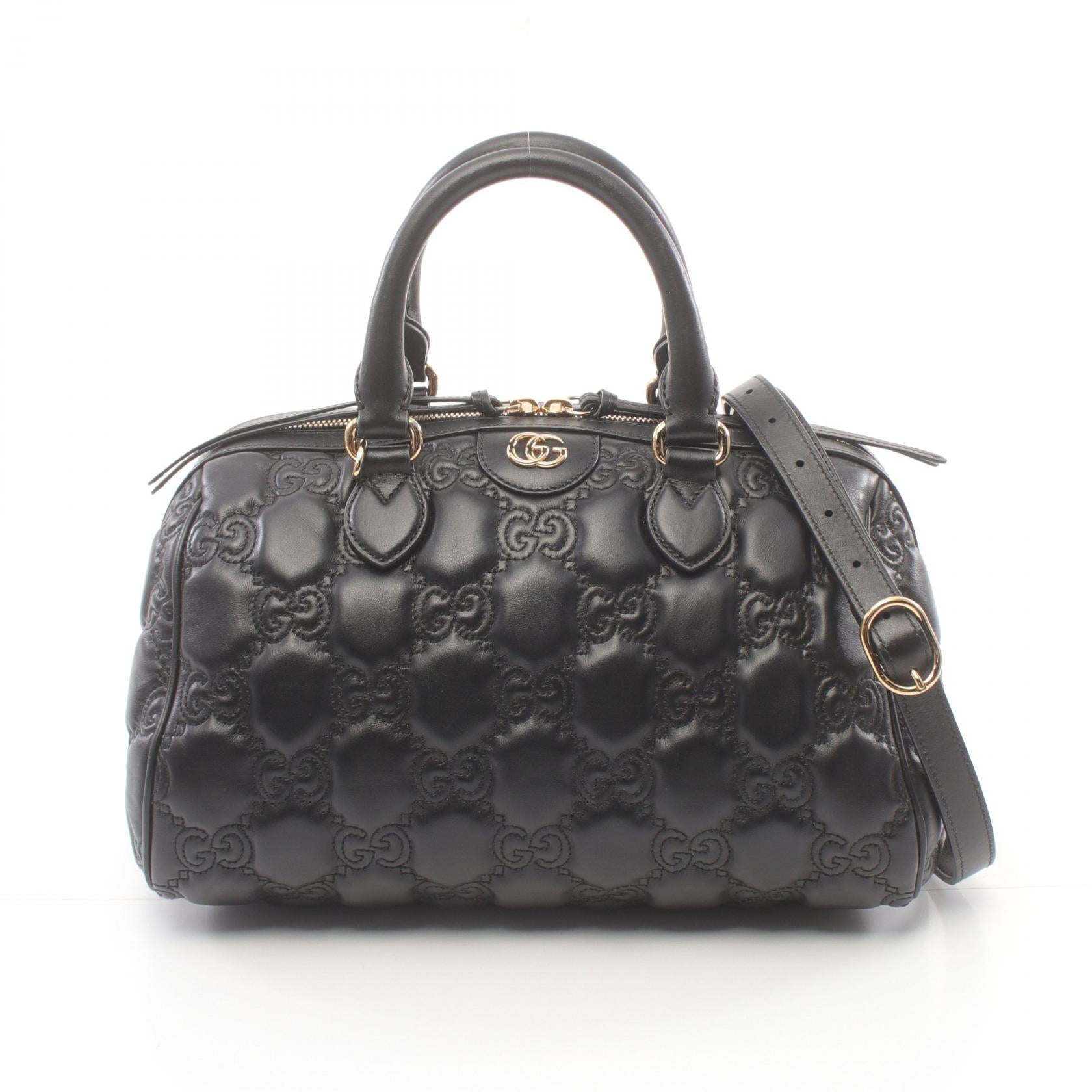 Gucci GG Matelassé Leather Handbag 702242