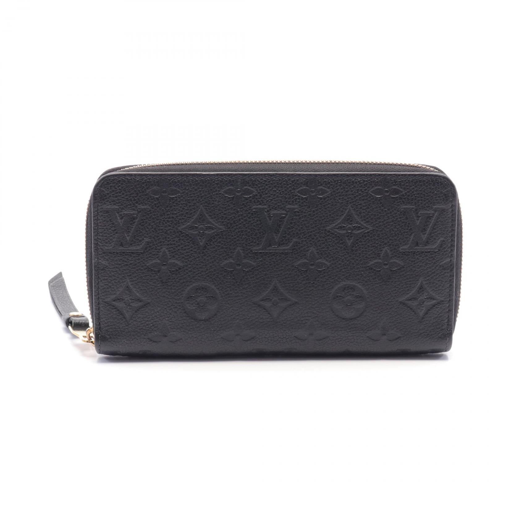 Louis Vuitton Monogram Empreinte Leather Zippy Wallet M61864