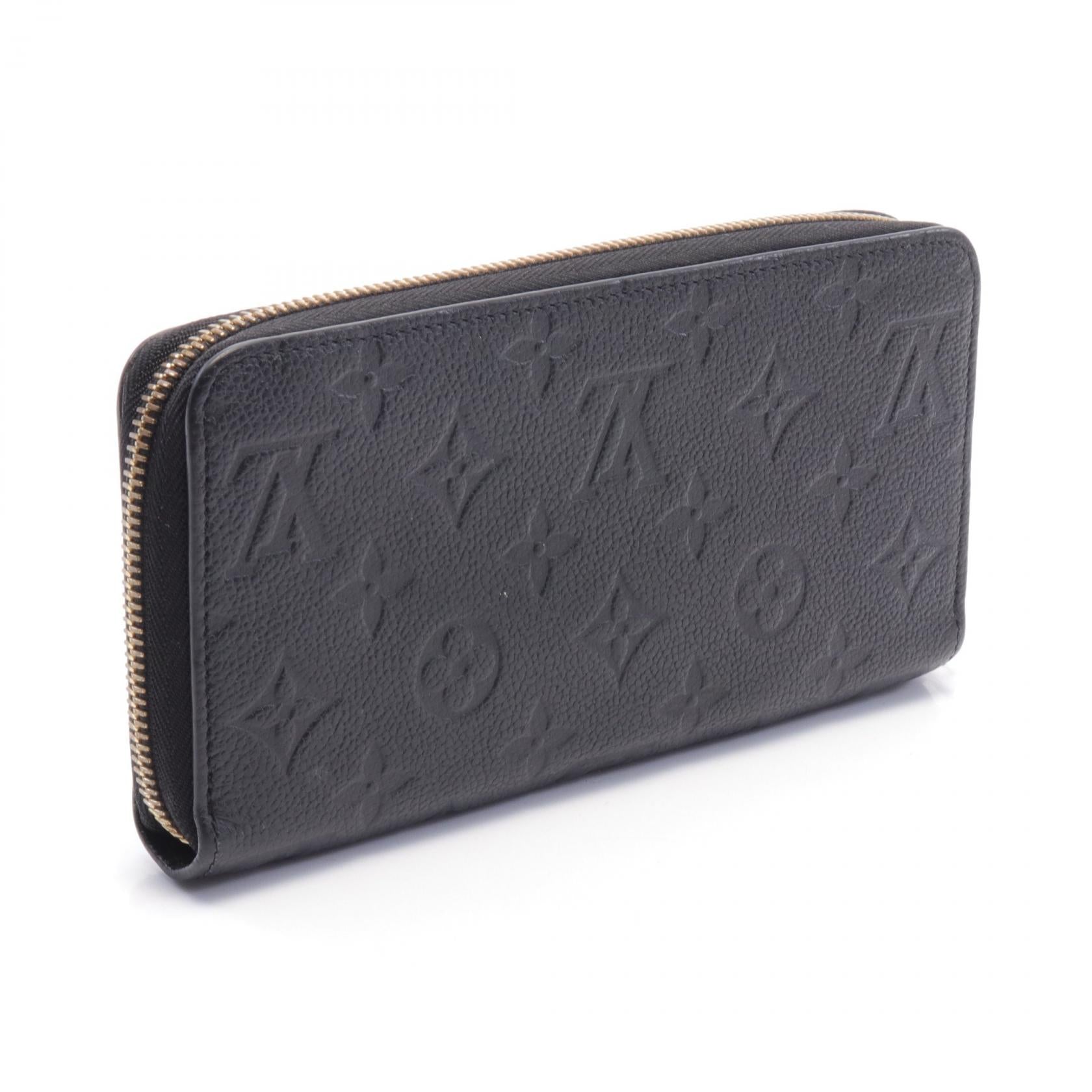 Louis Vuitton Monogram Empreinte Leather Zippy Wallet M61864