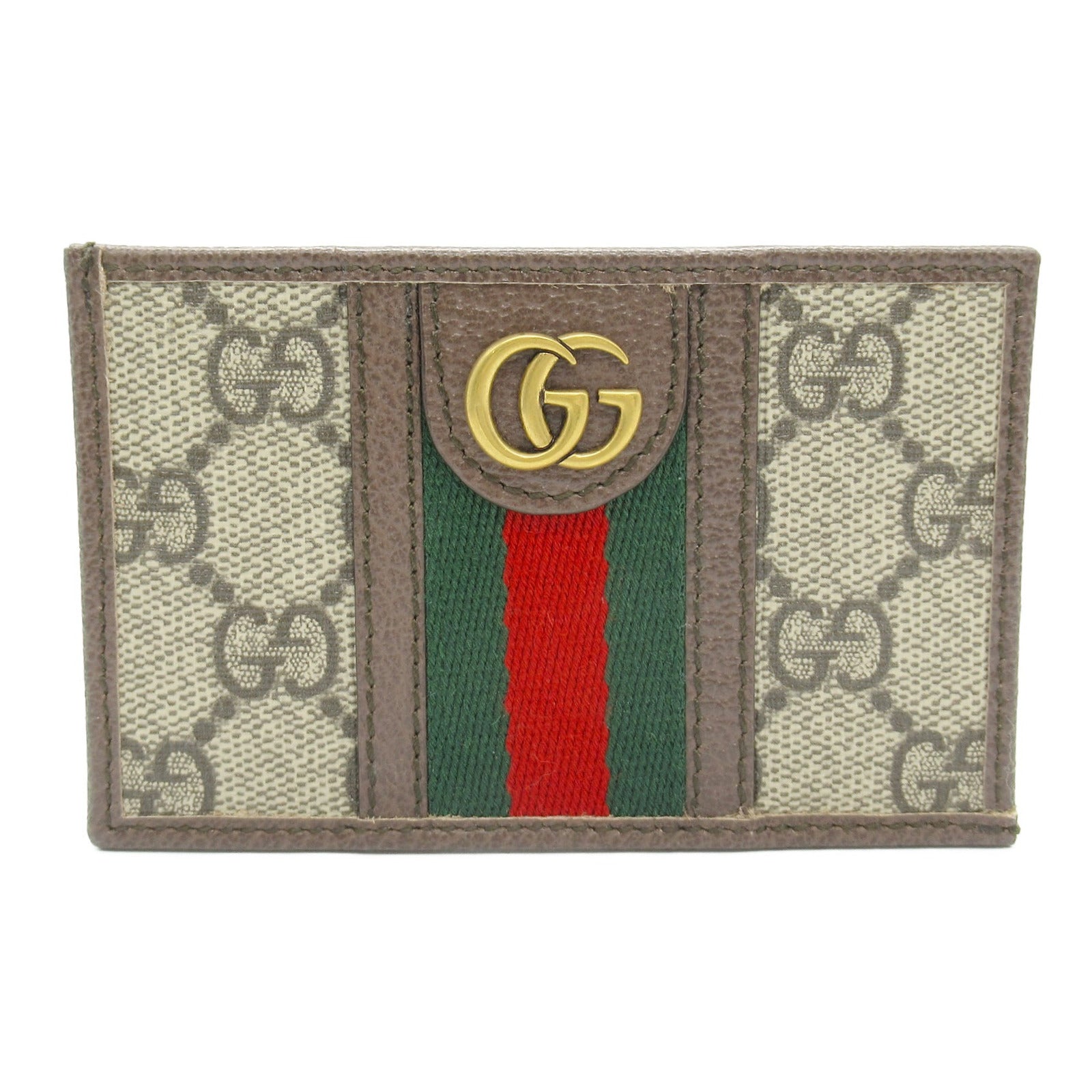 Gucci GG Marmont Card Case Brown 597617