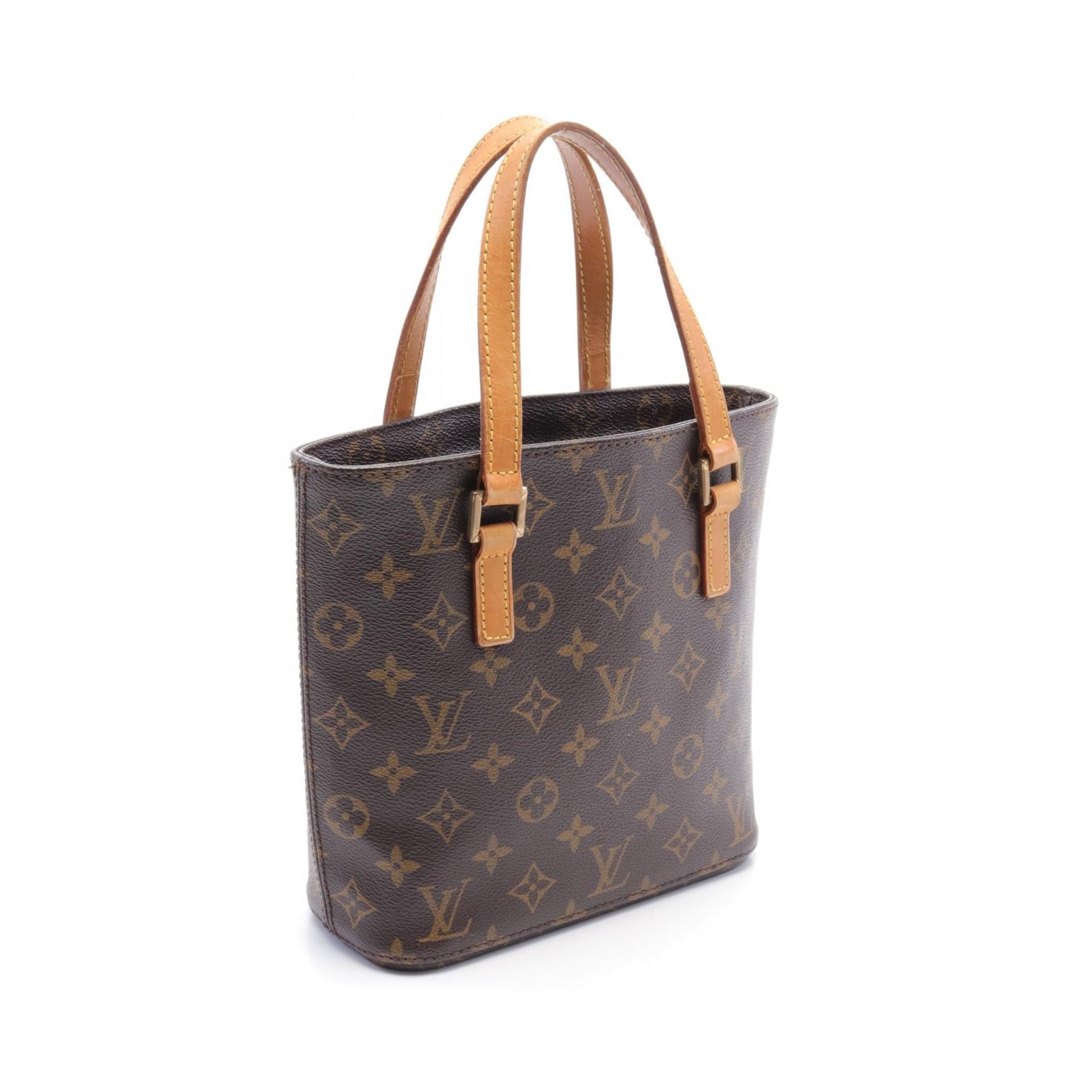 Louis Vuitton Vavin PM Handbag PVC Canvas Leather