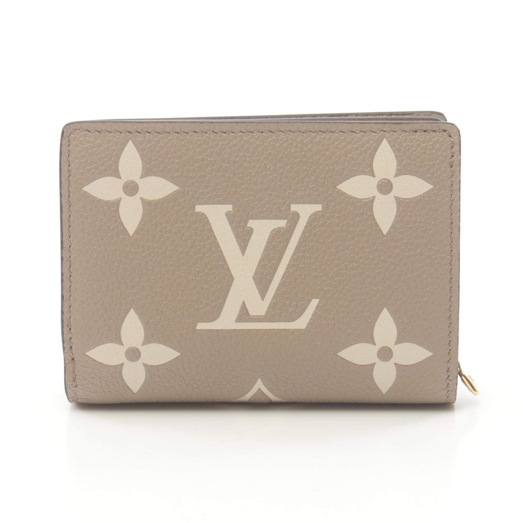 Louis Vuitton Bicolor Monogram Empreinte Wallet M82370