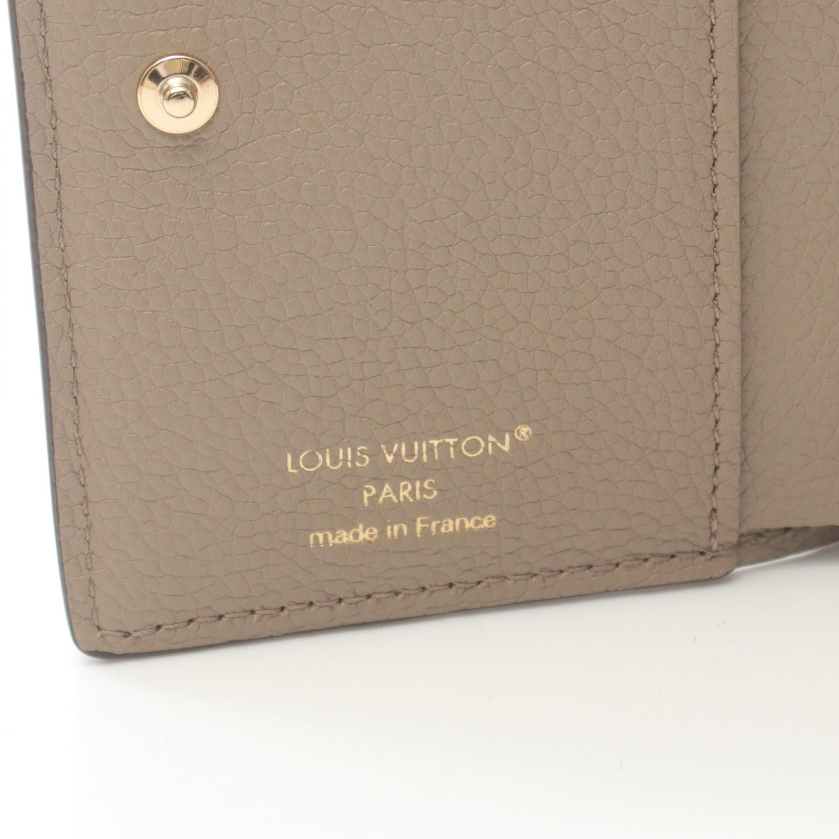 Louis Vuitton Bicolor Monogram Empreinte Wallet M82370