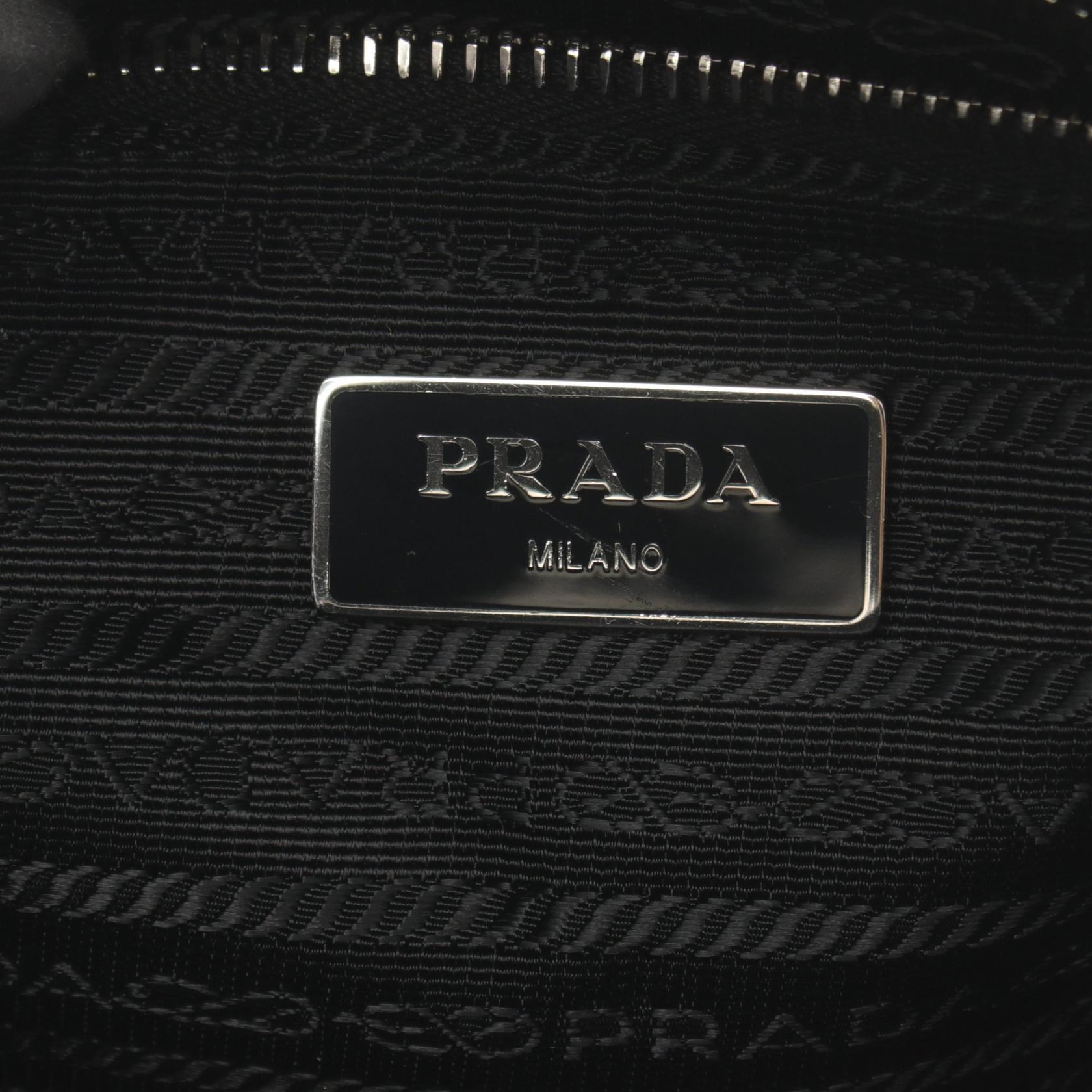 Prada Nylon Leather Backpack 1BZ066