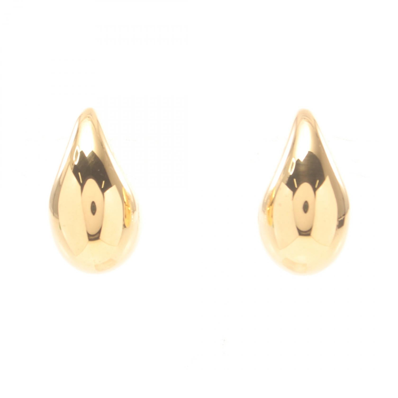 Bottega Veneta Gold Drop Earrings 716783