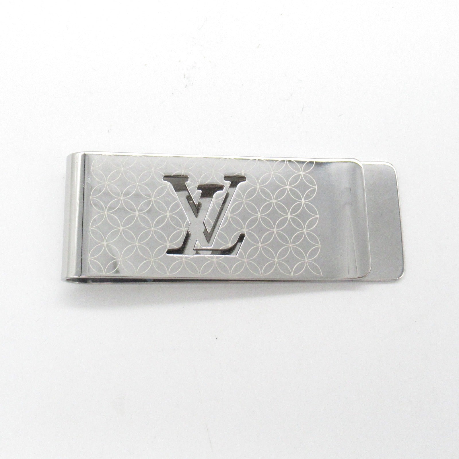 Louis Vuitton Money Clip Metal Silver M65041