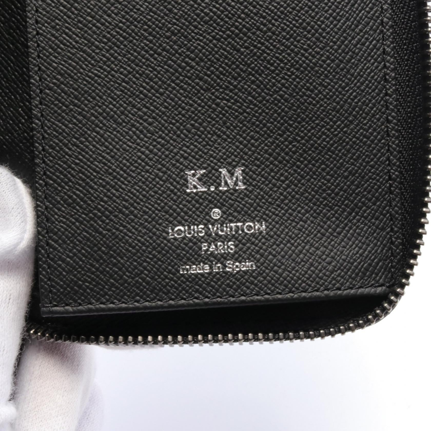 Louis Vuitton Zippy Wallet Monogram Eclipse Black M62295