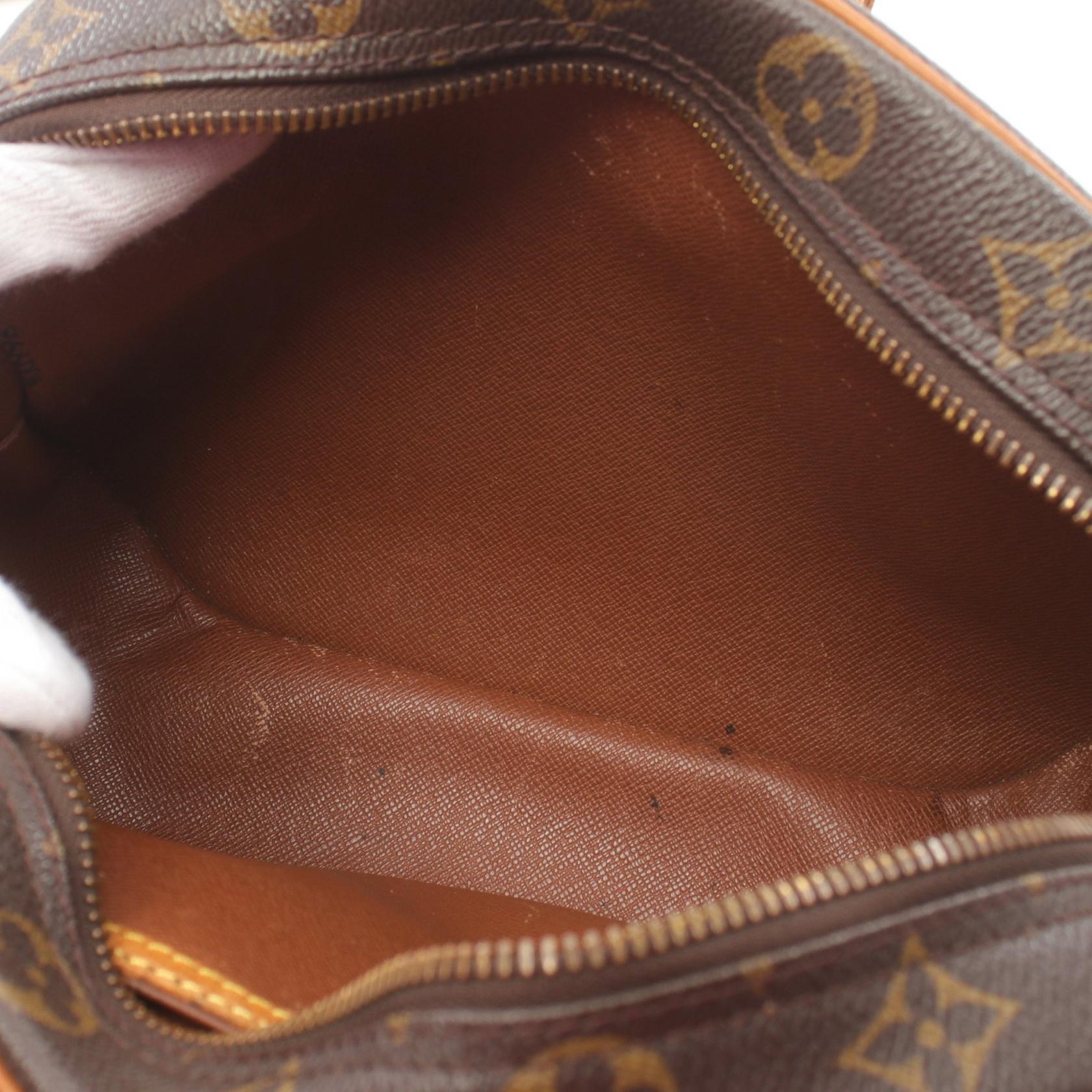 Louis Vuitton Monogram Shoulder Bag Brown M51221