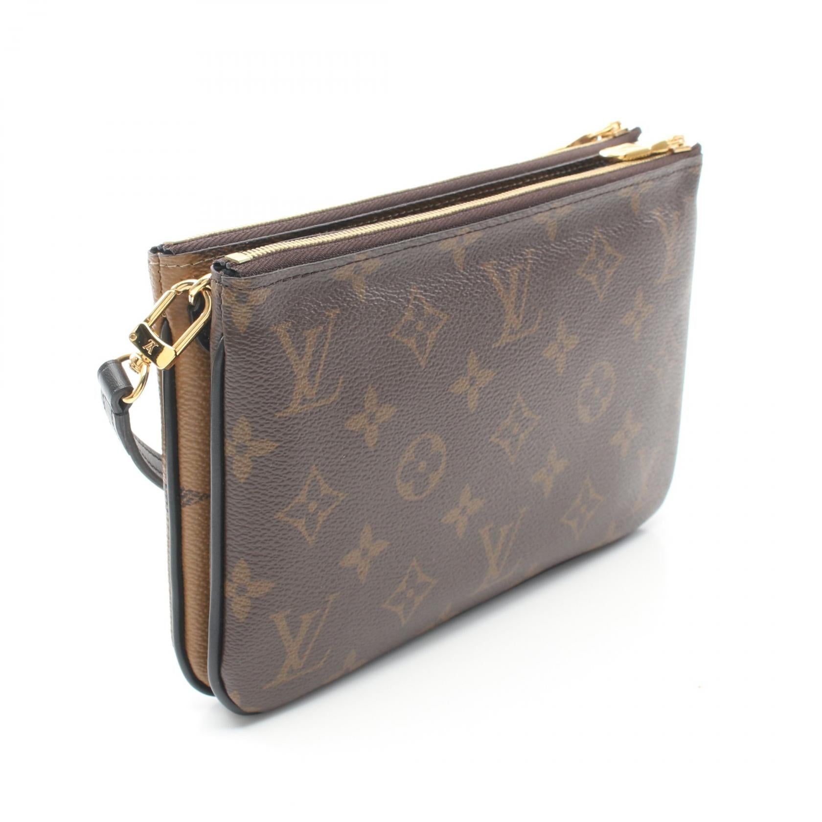 Louis Vuitton Monogram Double Zip Shoulder Bag