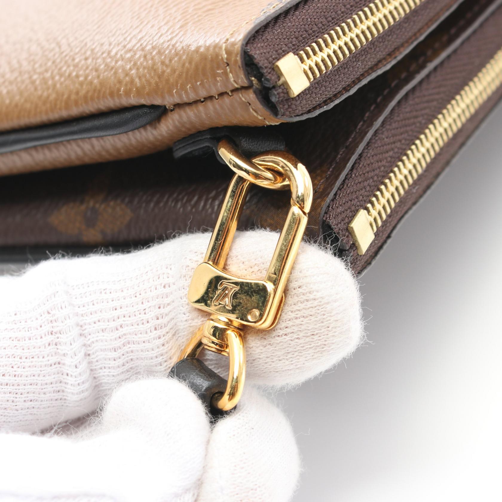 Louis Vuitton Monogram Double Zip Shoulder Bag