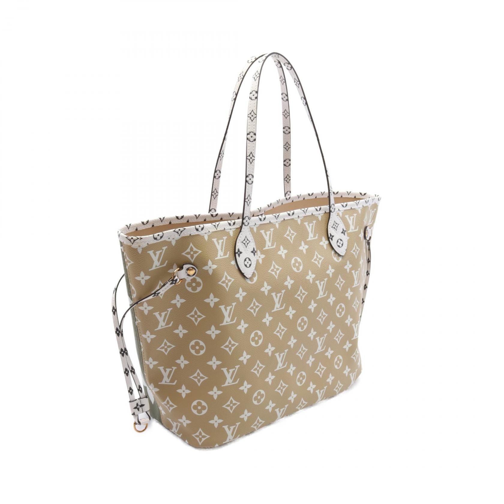 Louis Vuitton Neverfull MM Tote Bag PVC Canvas