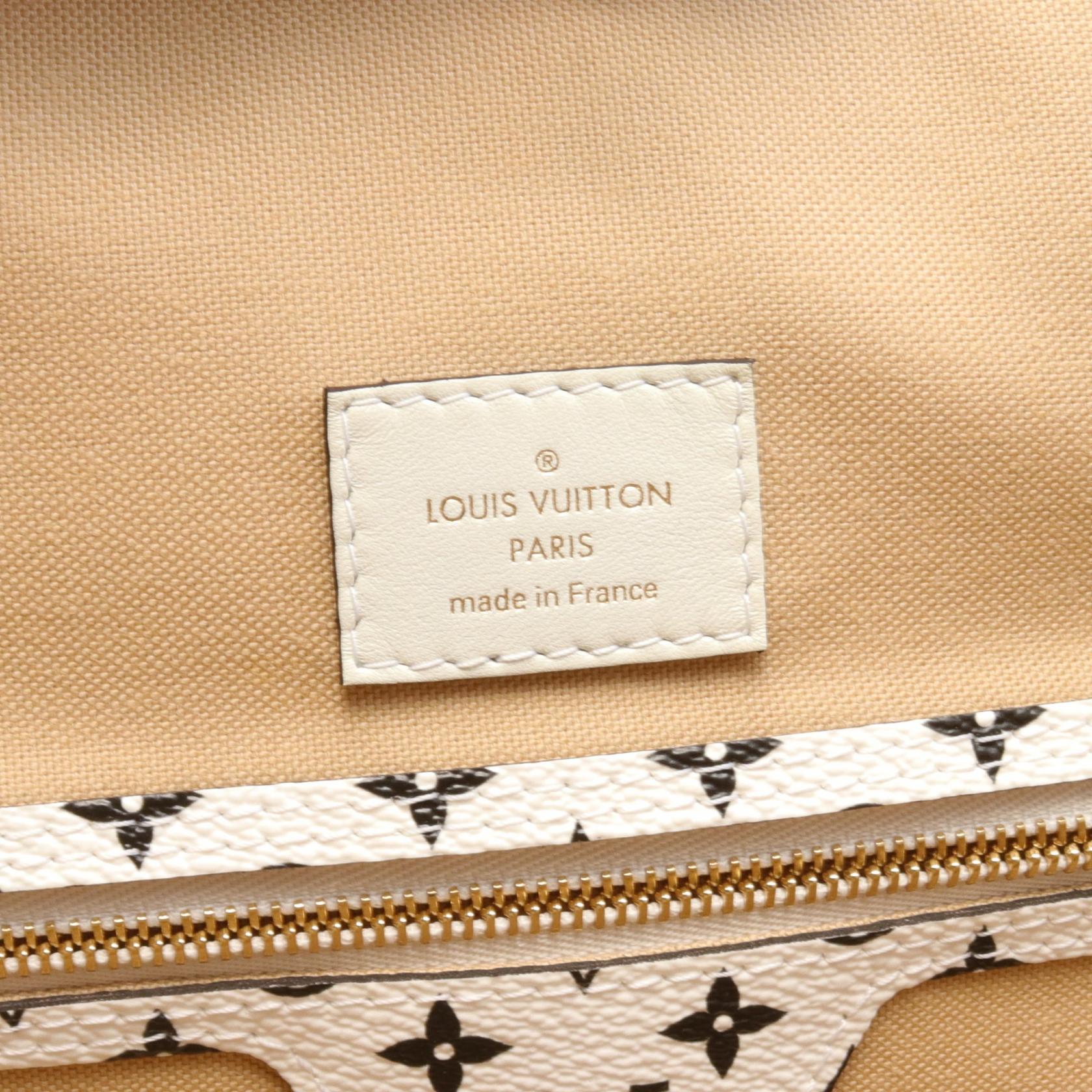 Louis Vuitton Neverfull MM Tote Bag PVC Canvas