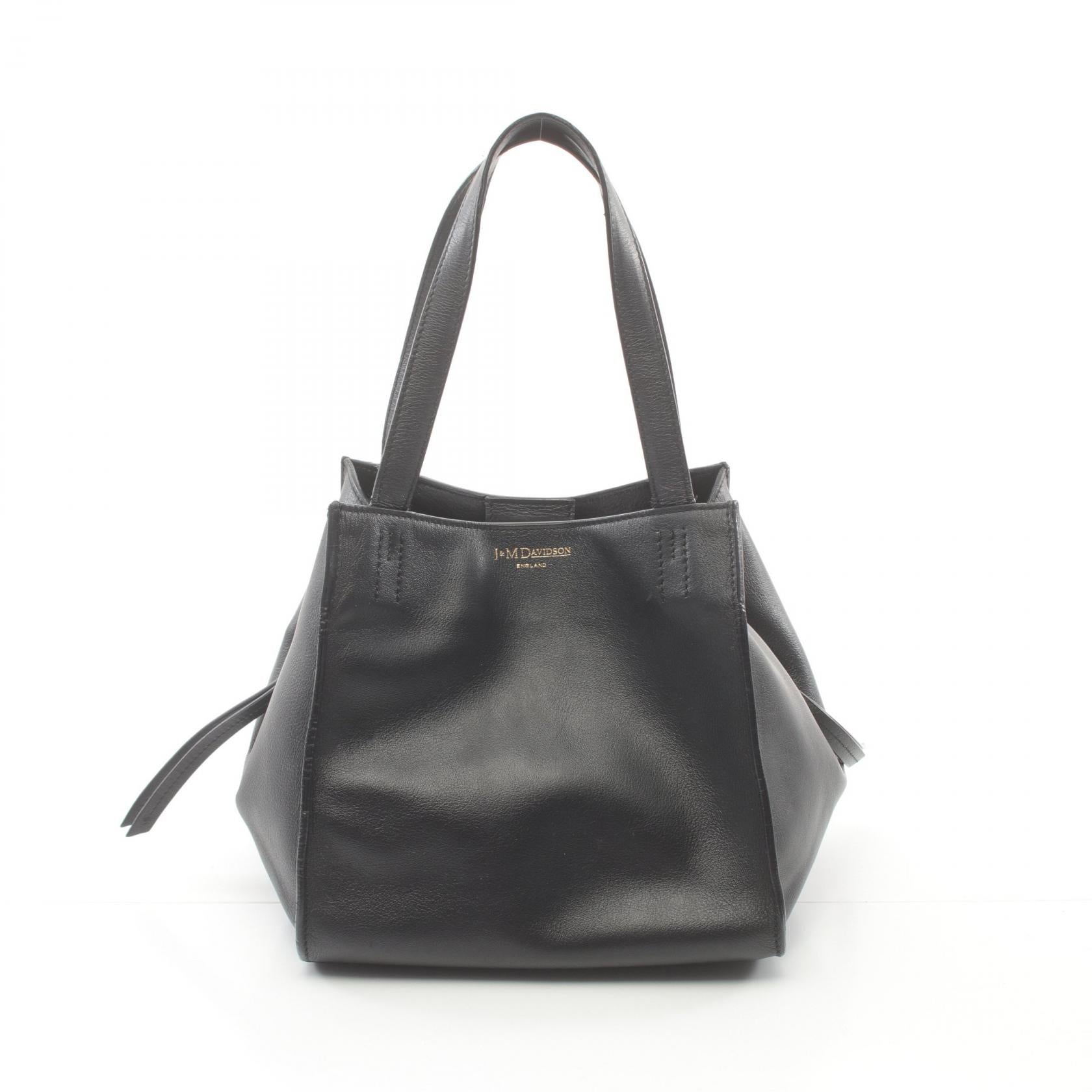 J&M Davidson BELLE Leather Handbag Black